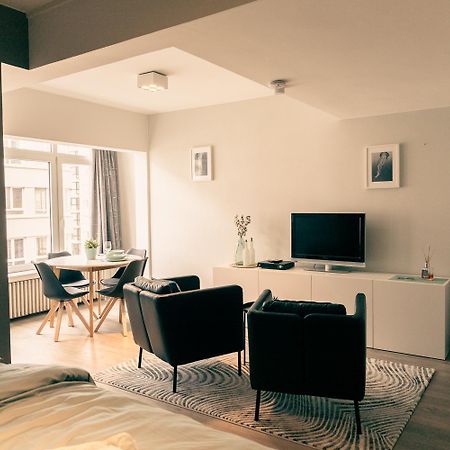 Ruime 2 Pers Studio Bij Casino Oostende: Geniet Van Zee, Kunst, En Relax Extérieur photo