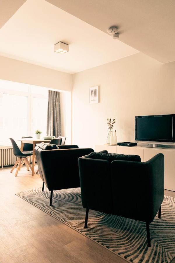 Ruime 2 Pers Studio Bij Casino Oostende: Geniet Van Zee, Kunst, En Relax Extérieur photo