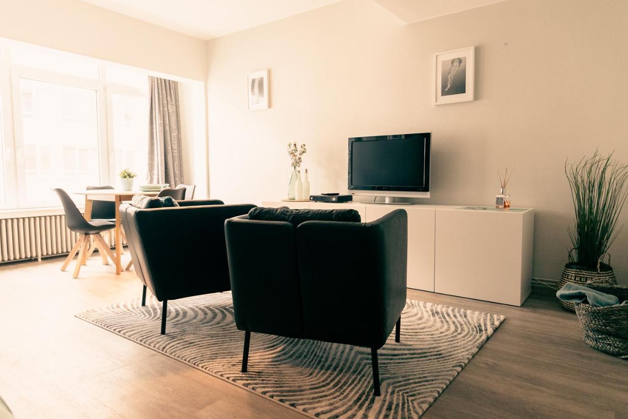 Ruime 2 Pers Studio Bij Casino Oostende: Geniet Van Zee, Kunst, En Relax Extérieur photo